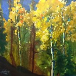 LINDEN KIRBY - Aspens in the Fall