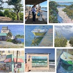 Nicole White Kennedy, AIS - Coastal Plein Air Wrightsville Beach - 2 days