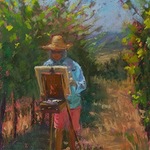 Erika Perloff - Painting the Bounty of Emandal with Soft Pastels- Northern CA