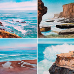 Rafael DeSoto. Jr. - Painting Coastscapes in Watercolor