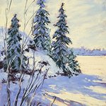 Maria Iva - Saturday,  - 10 am - 3 pm A Power of Pastel Landscapes