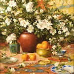 Robert Johnson - Still Life / Floral and Portrait