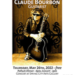 Spring City Arts - Concert: Claude Bourbon - Guitarist