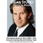 Spring City Arts - Summer Music Concert - Brian Stucki