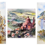Jan Guarino - 4 Week Online Watercolor Series - Scenes From Italy