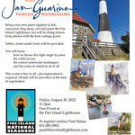 Jan Guarino - Paint the Fire Island Lighthouse