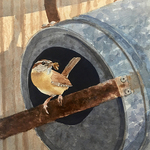 Ted Head - Watercolor - Carolina Wren