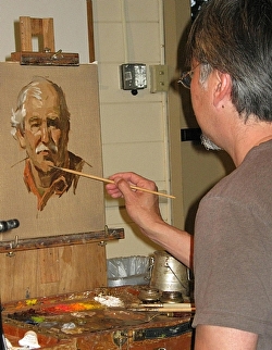 Warren Chang - Warren Chang-Painting the Head in Oils