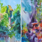 The Centerpiece Gallery - Level Up Your Watercolor Skills with Lyudmila Tomova