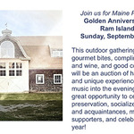 Robin Swennes - Maine Preservation 50th year Gala