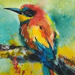Lyudmila Tomova - Encore - Brilliant Birds in Watercolor Workshop with Lyudmila