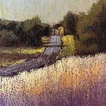 Sondra Holtzman - Painting En Plein Air in Oil Pastel
