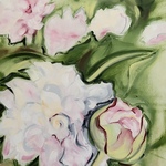 Megan Gael McCarthy - Spring Showers, Art Flowers