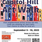 Steve Mabley - Capitol Hill Art Walk (Rain-Cancelled Sunday!) .