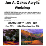 Joe A. Oakes - Painting a Bold Landscape with Joe A. Oakes