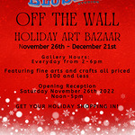 BluSeed Studios - Off the Wall, Holiday Art Bazaar