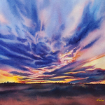 Leslie Lambert - Painting Dynamic Skies in Watercolor Workshop