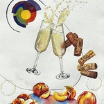 Cheri Isgreen - Creative Spirits, watercolor & wine paint party  5-8 PM