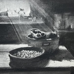 Gary Tucker - Drawing - "Winter" 2024� The Kitchen