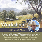 Geoff Allen - Capturing the Moment in Plein Air Watercolor, California's Central Coast