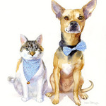 Doris Ettlinger - Pet Portraits in Watercolor