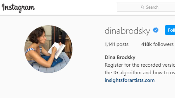 Dina Brodsky, Instagram Marketing Strategies and Tactics for Visual Artists