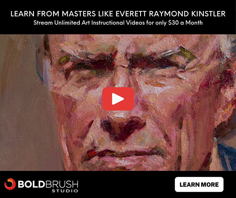 Everett Raymond Kinstler, Painting A Head, My Approach