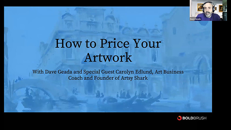 BoldBrush, How to Price Your Artwork