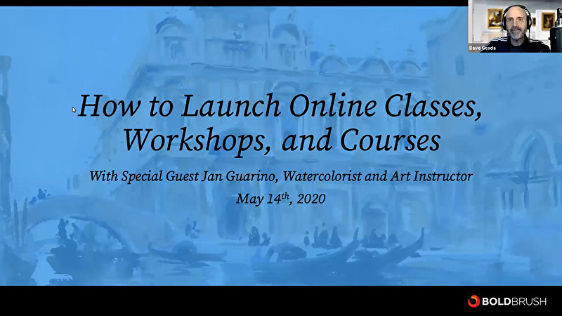 BoldBrush, How to Launch Online Classes, Workshops, and Courses