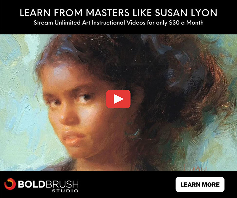 Susan Lyon, Sketching the Portrait in Oil