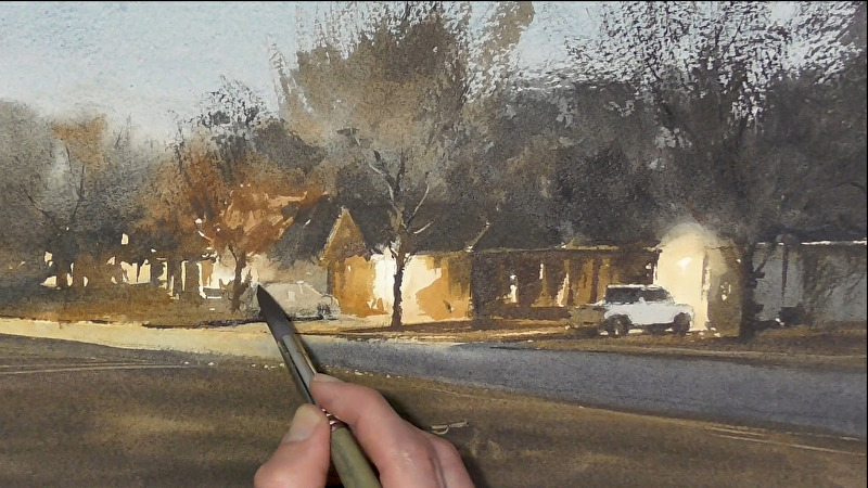 Matthew White Paint a Nocturne in Watercolor