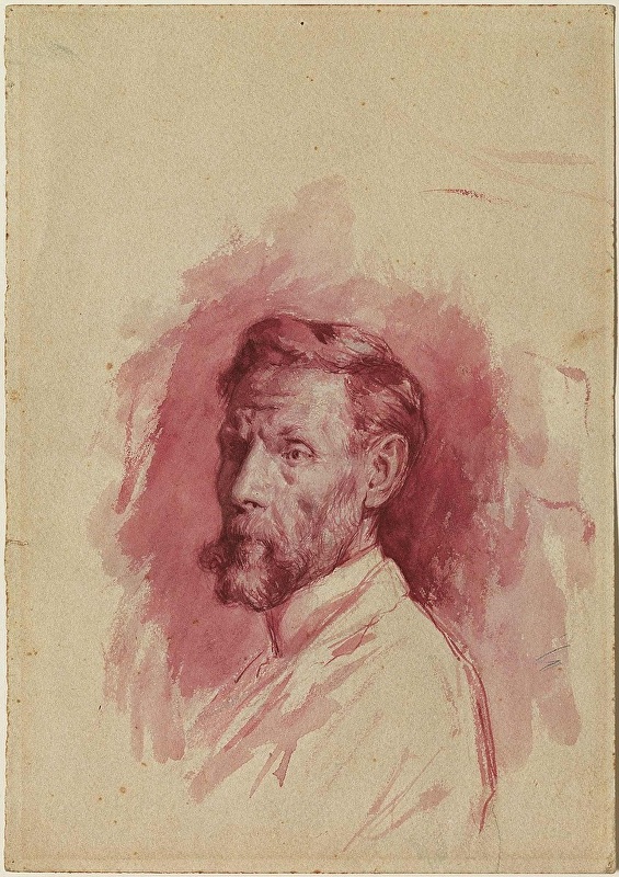 The Artist's Father, watercolor on paper, 1896