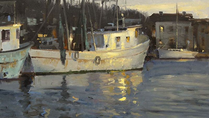 Roger Dale Brown, Painting the Sunlit Harbor, Part 1