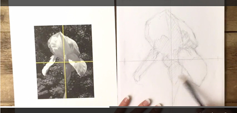 Sarah Parks, Drawing Secrets Revealed Series Lesson 3 - The Block-In