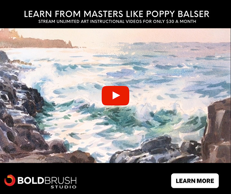 Poppy Balser, Evening Seascape Demonstration