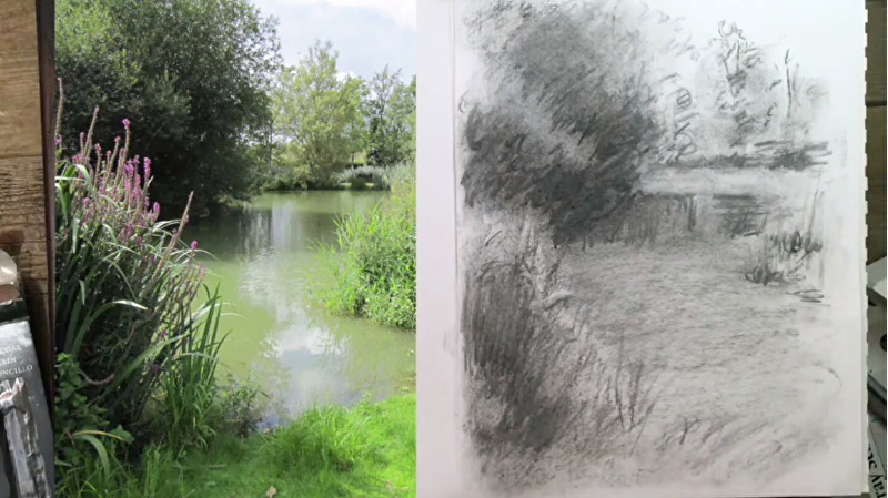 Sarah Parks, Drawing Secrets Revealed Series Lesson 10 - Landscape