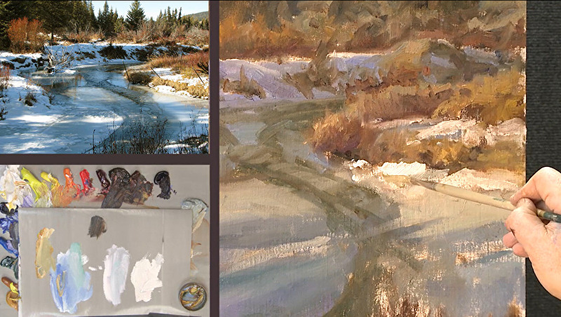 Howard Friedland, Painting the Landscape Loosely But Accurately